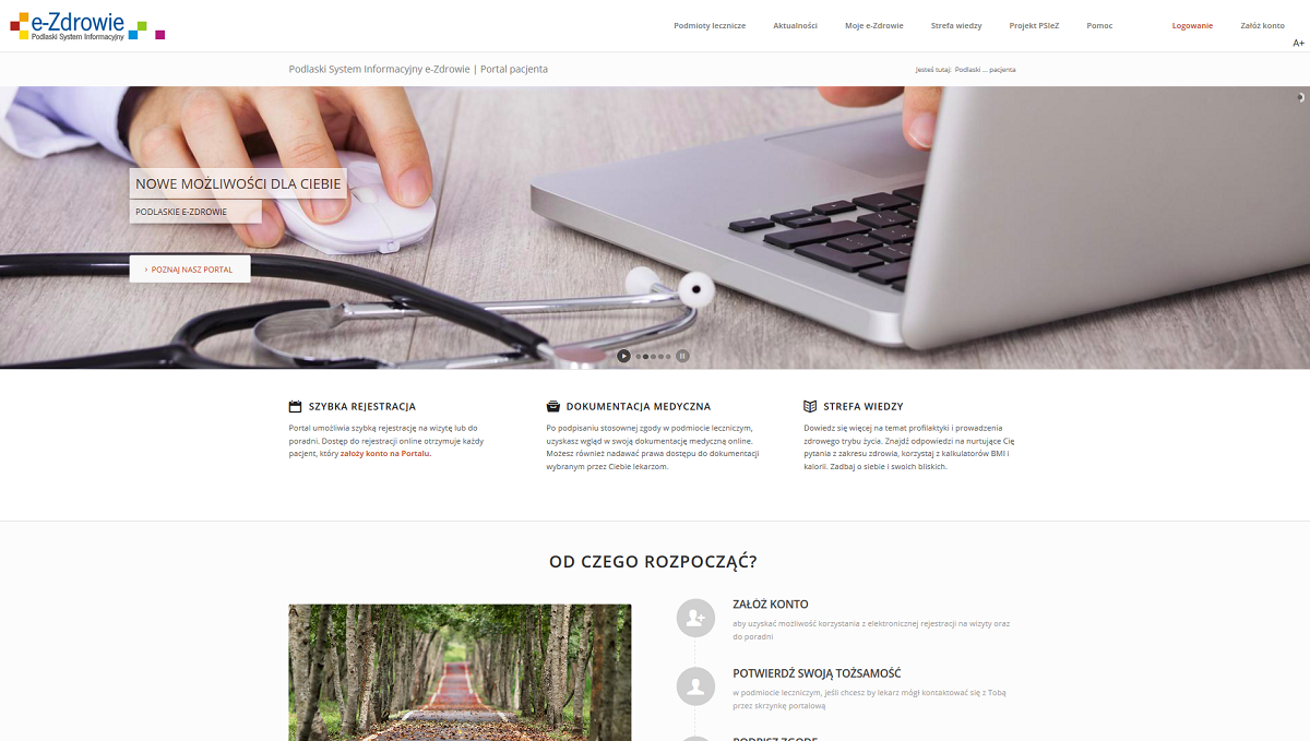 Podlaski System Informacyjny e-Zdrowie już działa