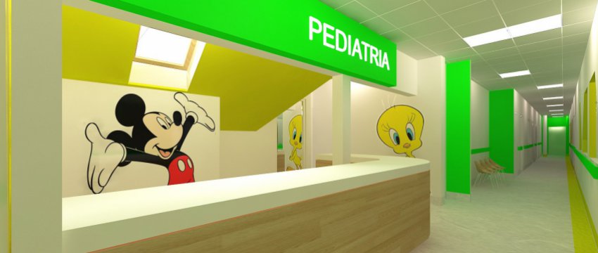 Szpitalna pediatria w bajkowej odsłonie