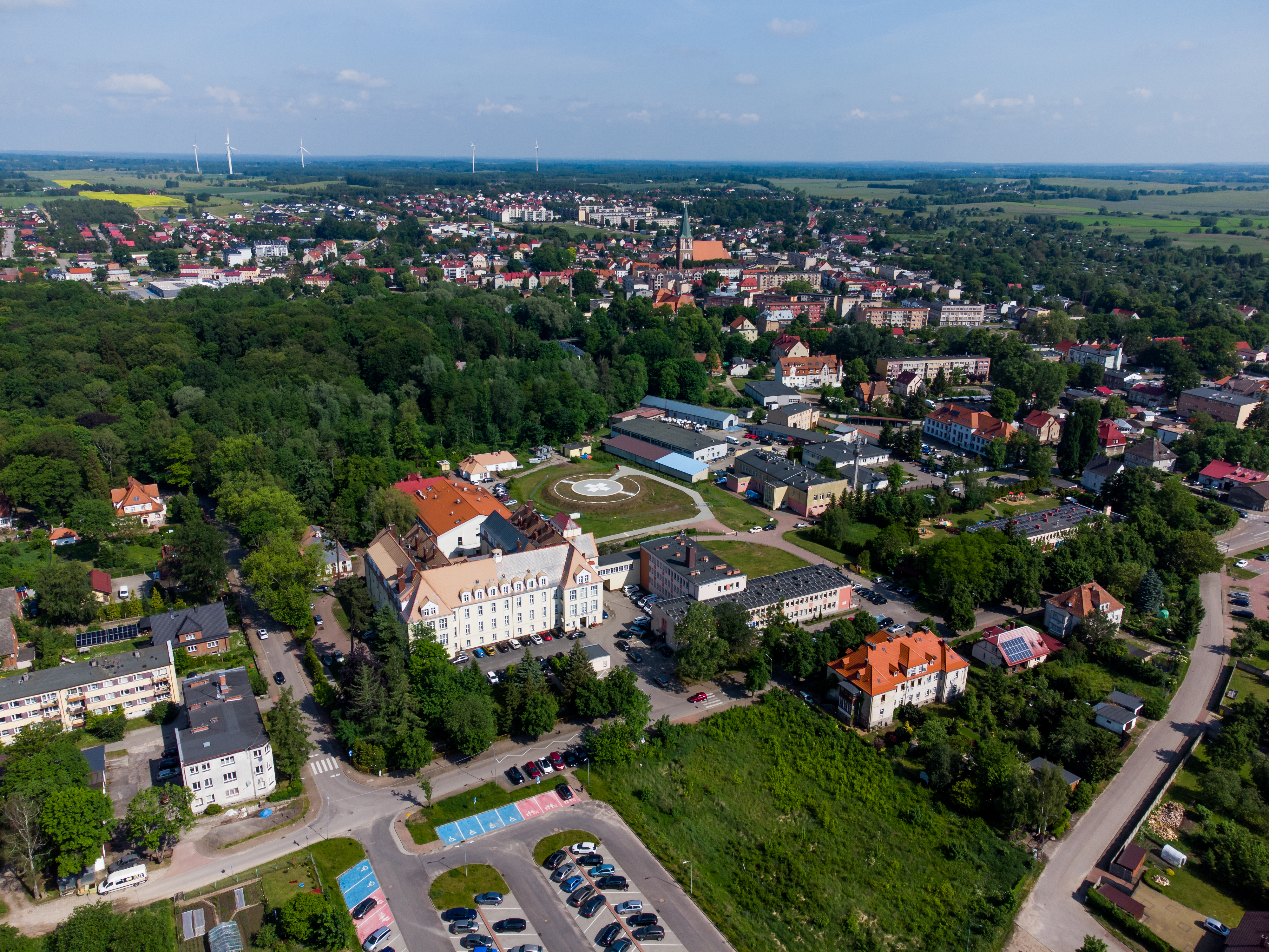 Lądowisko dla śmigłowców w Drawsku Pomorskim już gotowe