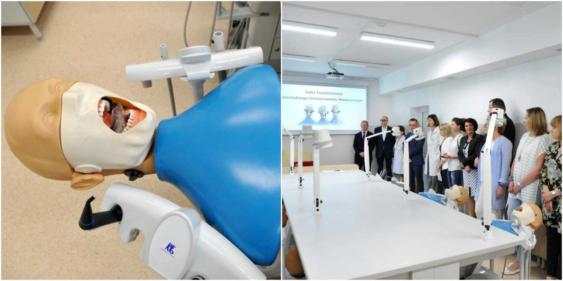 Nowe fantomy dentystyczne dla studentów z Gdańska