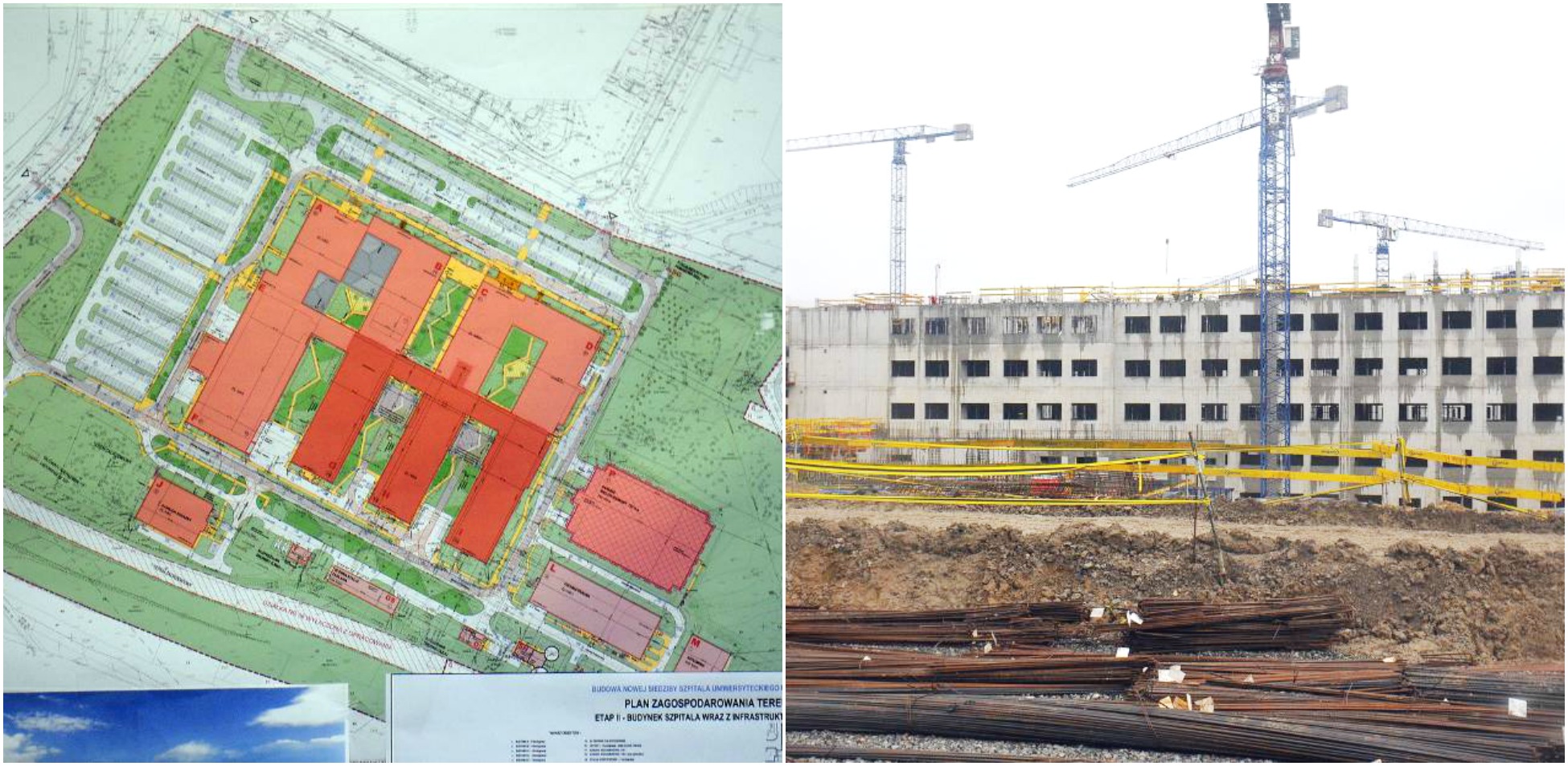 Relacja z budowy nowej siedziby Szpitala Uniwersyteckiego w Krakowie