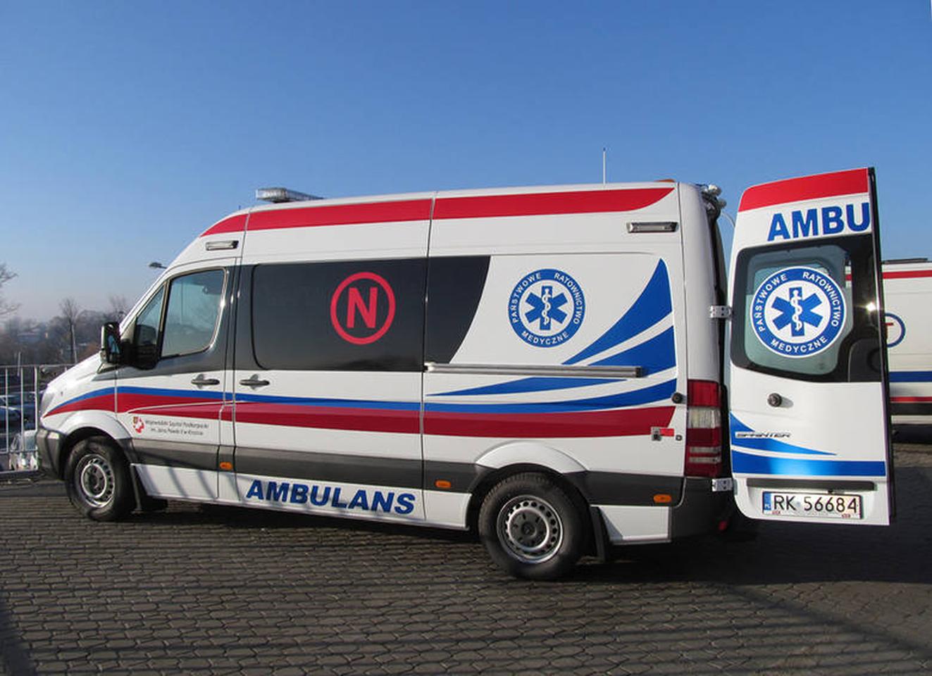 Karetka neonatologiczna w Krośnie