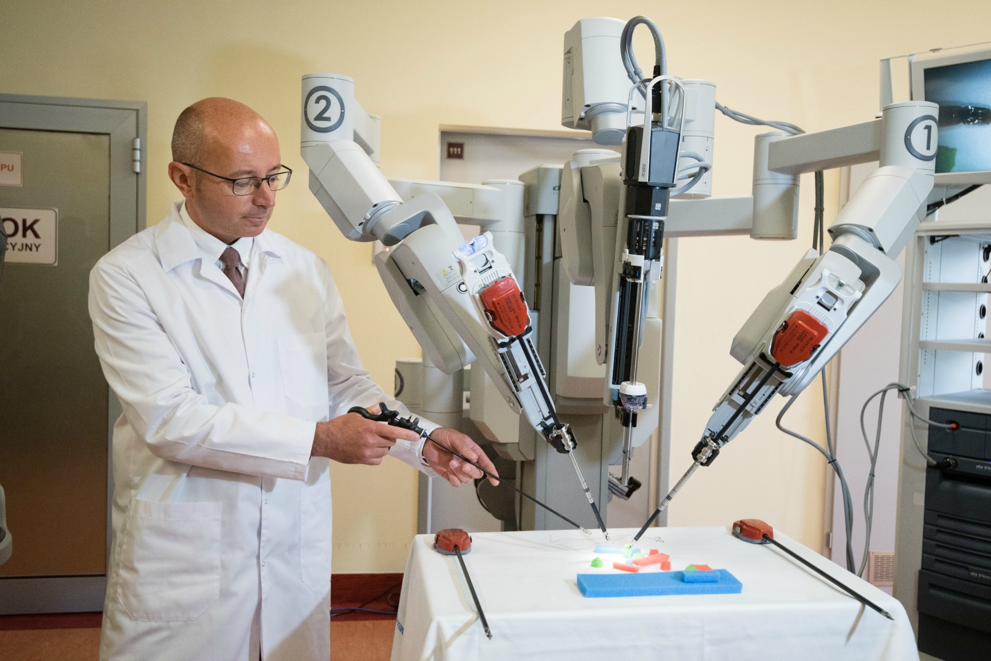 Robot da Vinci w toruńskim szpitalu
