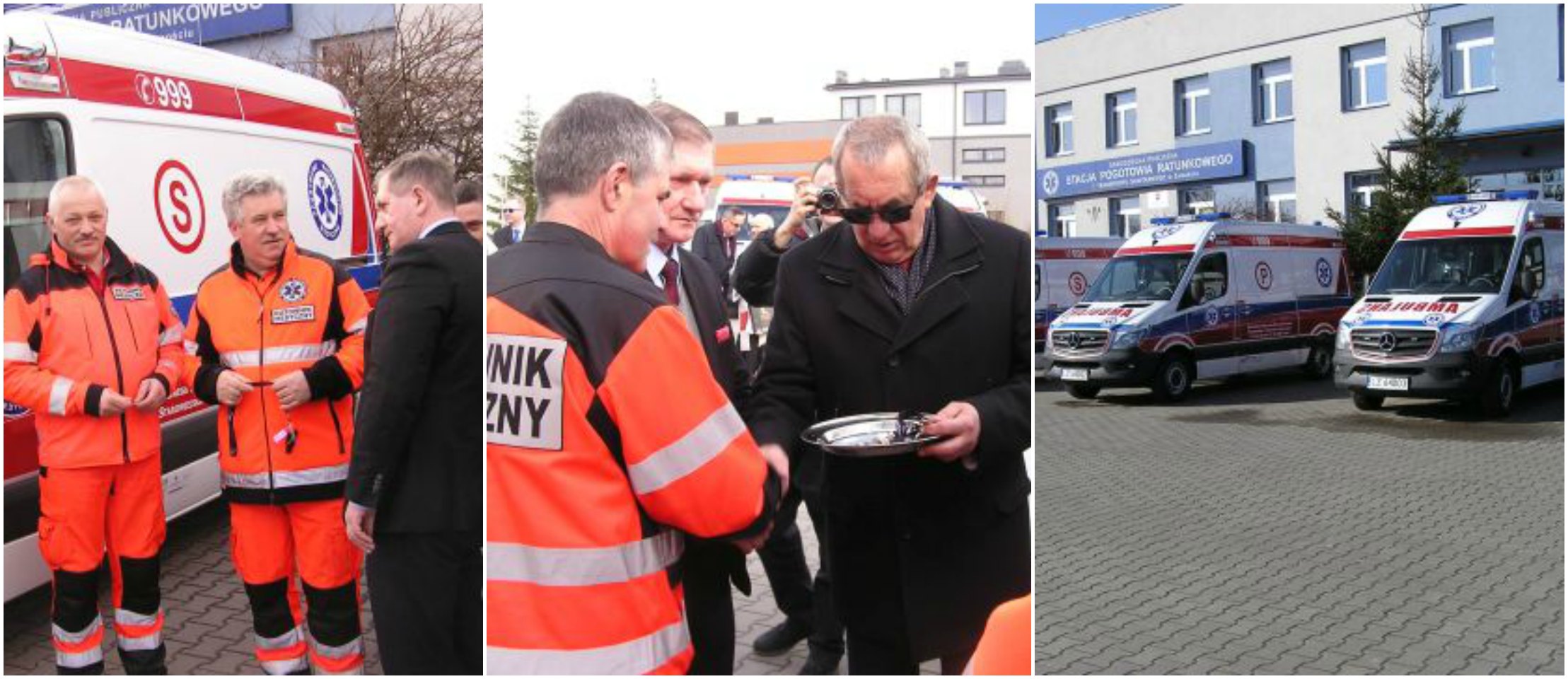 Trzy nowe karetki w Zamościu 