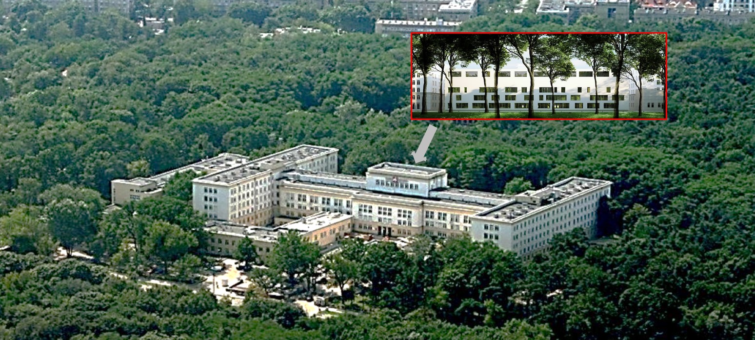 Nowe skrzydło Szpitala Bielańskiego będzie projektowane metodą 3D