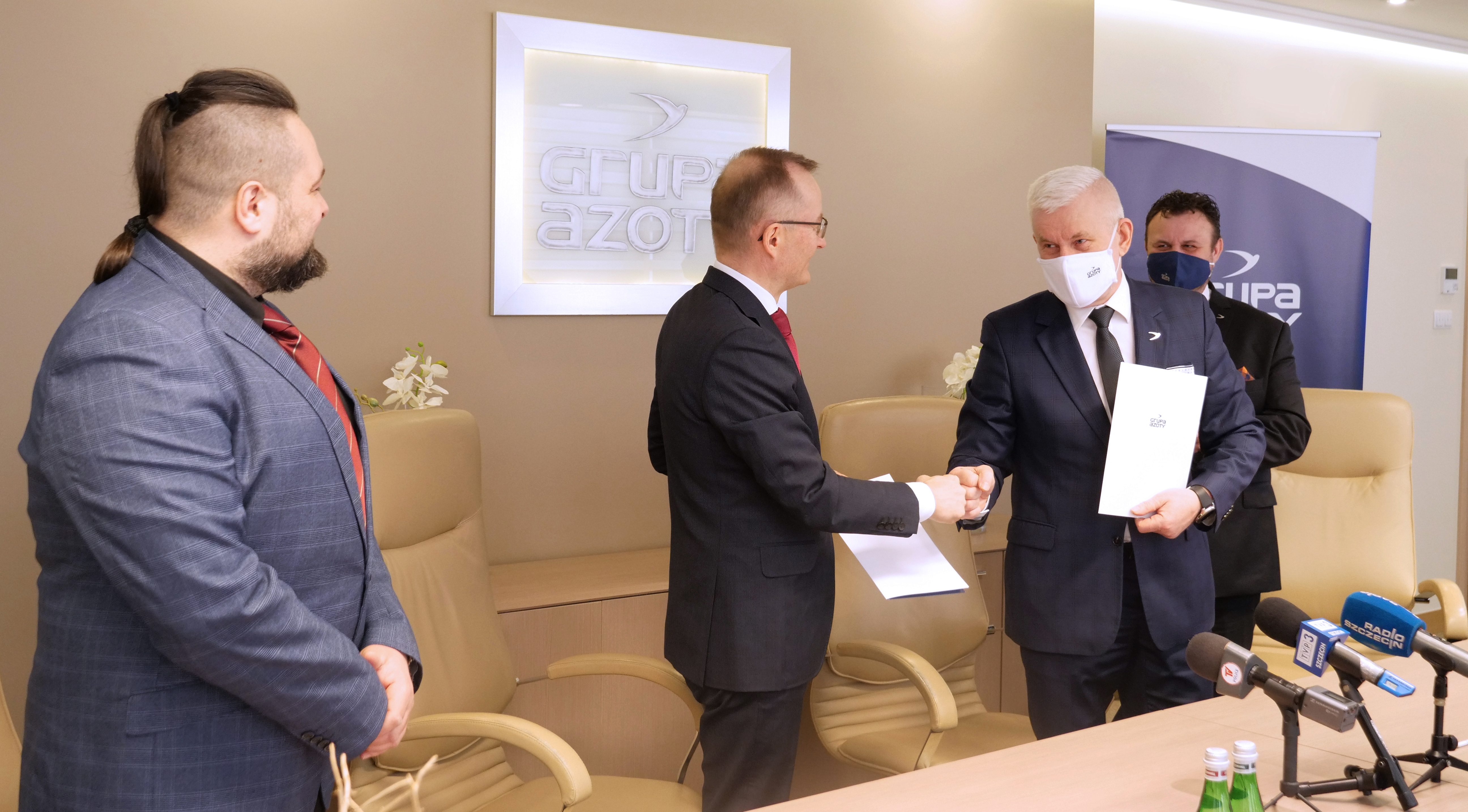 Grupa Azoty Police wspiera walkę z pandemią