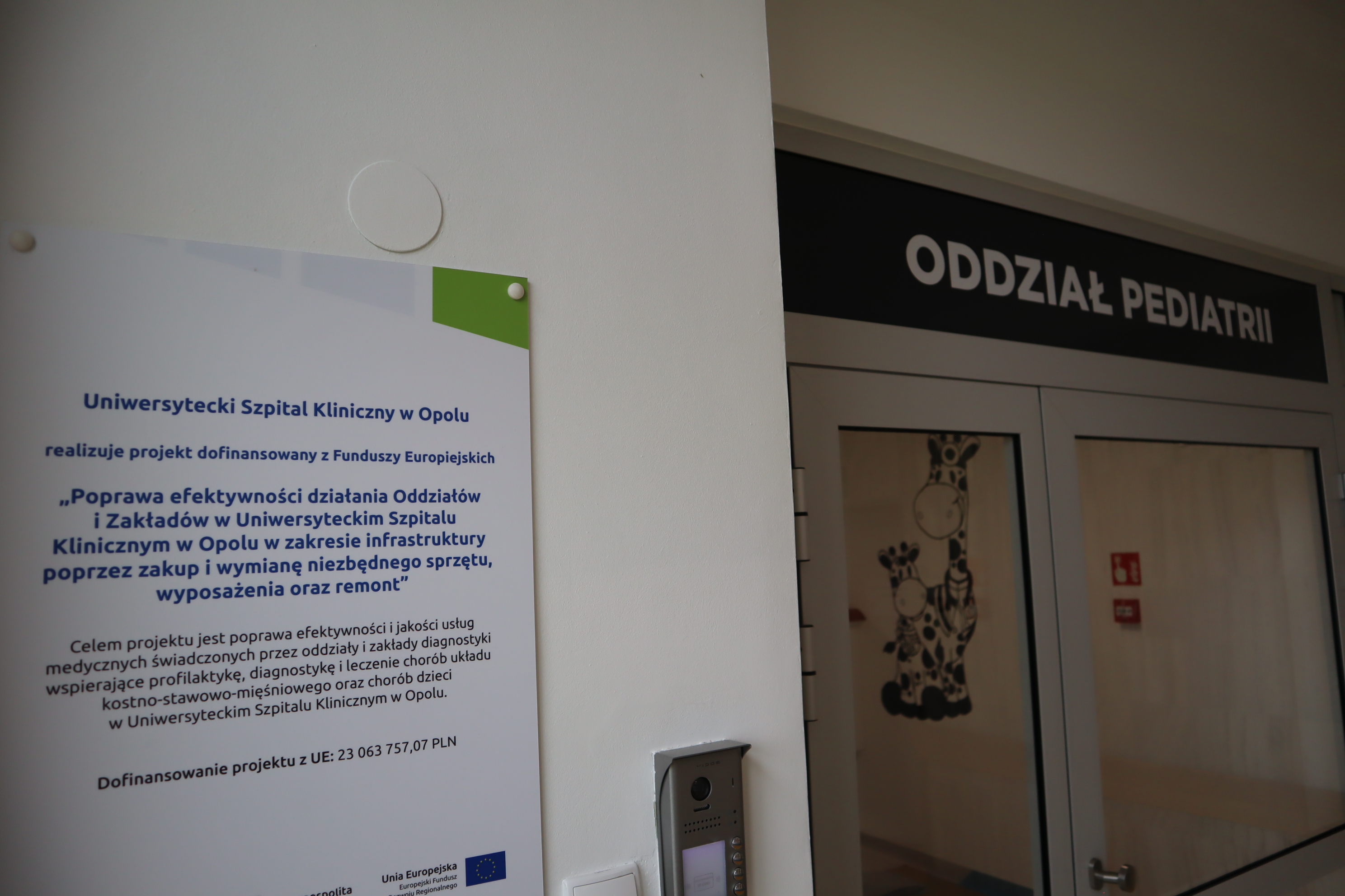 Zmodernizowany oddział Pediatrii w USK już otwarty