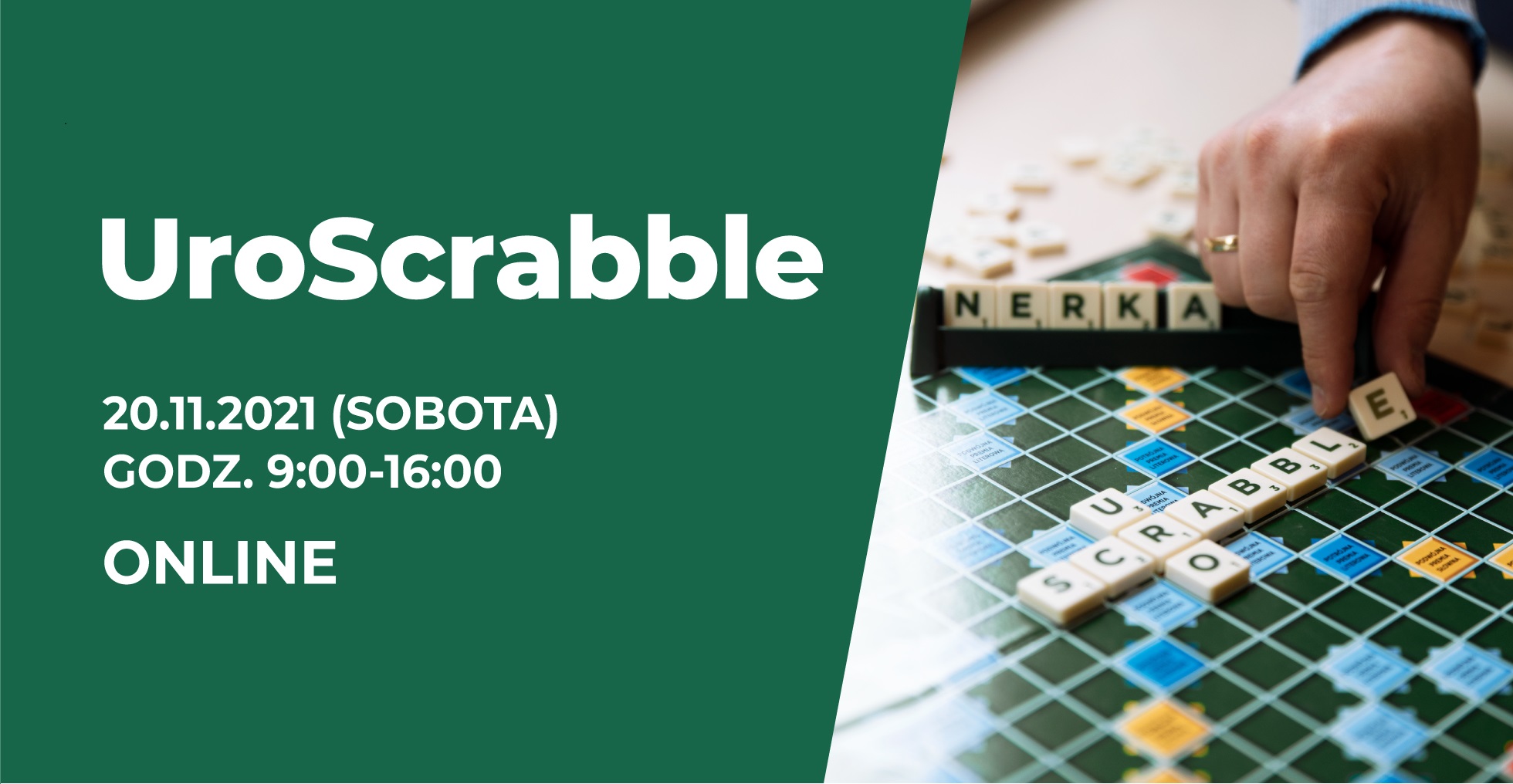 Konferencja UroScrabble | ONLINE | 20.11.2021 
