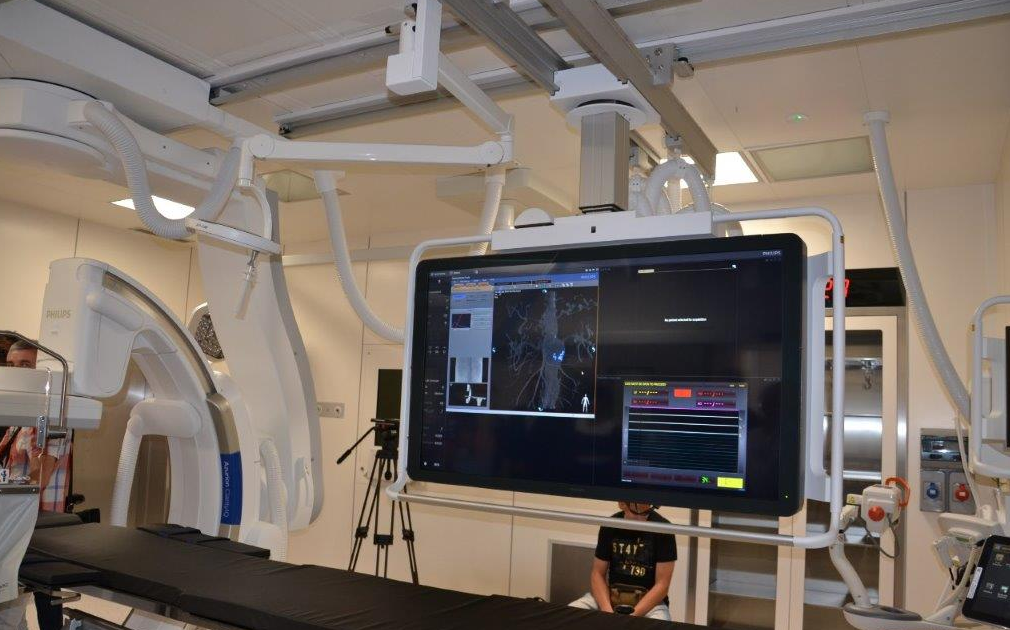 Sala hybrydowa w Szpitalu Uniwersyteckim w Zielonej Górze